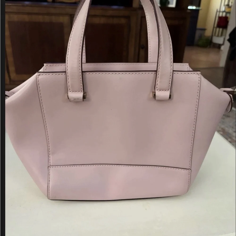 Kate Spade 2 Park Avenue Cipria Pink Bow Tote Bag - Picture 5 of 11